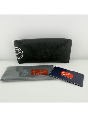Ray Ban Universal Black Medium Soft Case for Sunglasses & Eyeglasses with Cloth